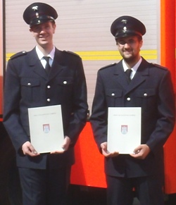 Stefan und Steven wurden aufgenommen. © F2946