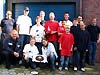 Gruppenfoto am Feuerwehrhaus nach der R�ckkehr.