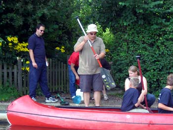 Kanutour auf der Doven Elbe.