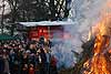 Osterfeuer und Musikbhne