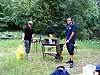 Clemens und Mike waren die Grillmeister der Ausfahrt.