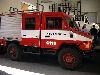 Ein Sp�r- und Messfahrzeug der Feuerwehr in Rom.